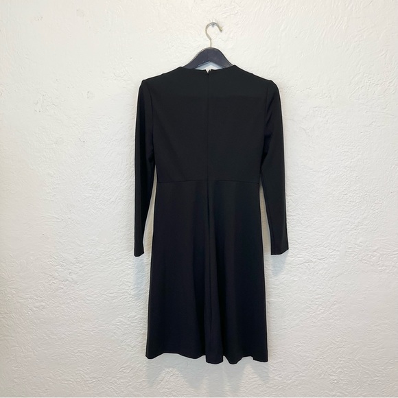 Brooks Brothers Black Dress Pleated 2 - Picture 9 of 11
